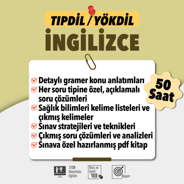 tıpdil-ingilizce