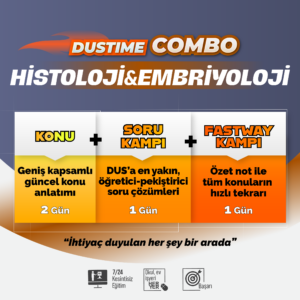 Dustime Combo Histoloji&Embriyoloji