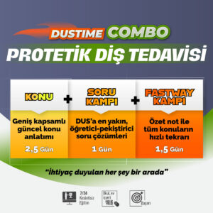 Dustime Combo Protetik Diş Tedavisi