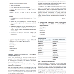 Anatomi/Farmakoloji Branş Denemeleri - Görsel 5